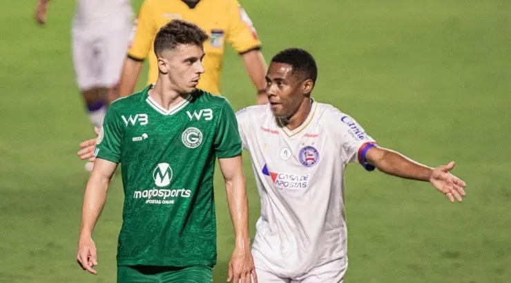 Bahia e Goiás empataram em 1 a 1. Foto: Divulgação