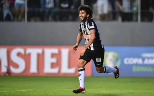 Luan nos tempos de Atlético-MG — Foto: Getty Images