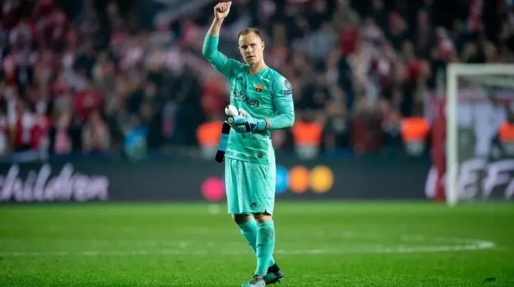 Ter Stegen foi um dos que não assinaram o burofax - Foto: Getty Images.