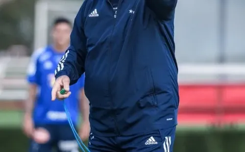 Felipão: retomada das vitórias na Raposa (Foto: Gustavo Aleixo/Cruzeiro)