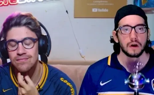 Torcedores do Boca: expectativa de equilíbrio no confronto contra o Inter (Reprodução)