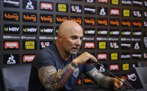 Sampaoli: explicando novo tropeço do Galo (Pedro Souza / Agência Galo / Atlético)