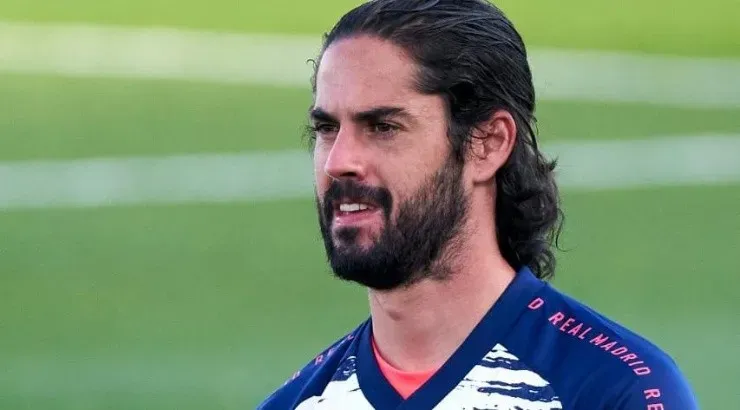 No banco: Isco não entrou no clássico (Foto: Getty Images)