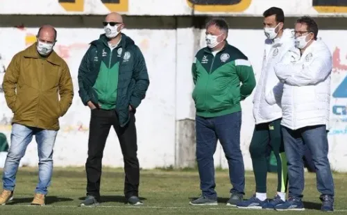 Palmeiras fica próximo de acerto com Abel Ferreira. Foto: Cesar Greco/Palmeiras