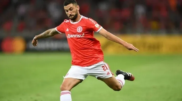 Boschilia em ação pelo Internacional. Foto: Ricardo Duarte.