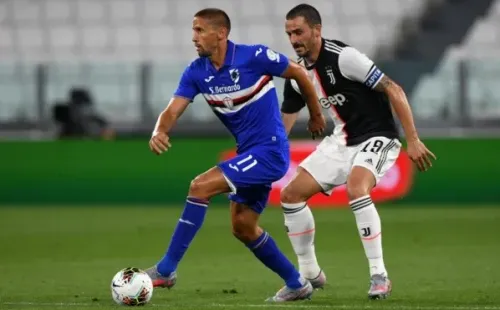 Ramírez em ação pela Sampdoria — Foto: Getty Images
