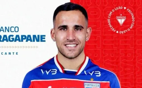 Franco Fragapane pode sair. Foto: Divulgação/Fortaleza
