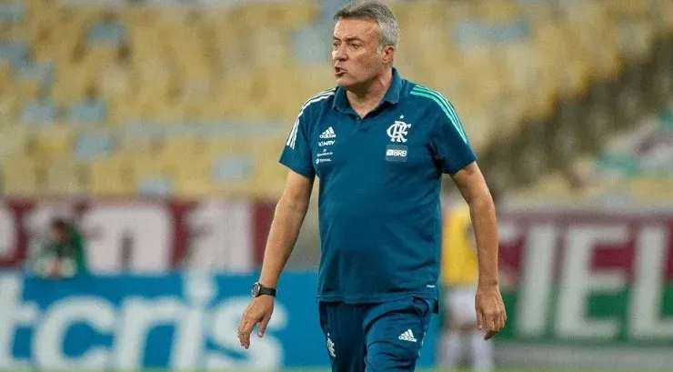 Treinador demonstrou estar incomodado com as reincidentes comparações - Foto: Alexandre Vidal/Flamengo.