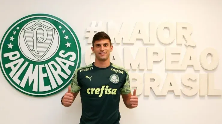 Benjamin Kusvecic foi anunciado pelo Palmeiras na última quarta-feira. Foto: César Greco/Palmeiras