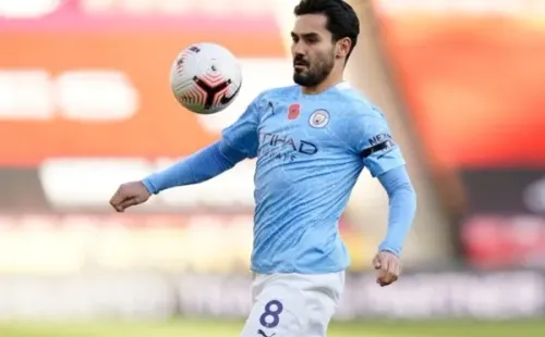 Gundogan em jogo pela Premier League