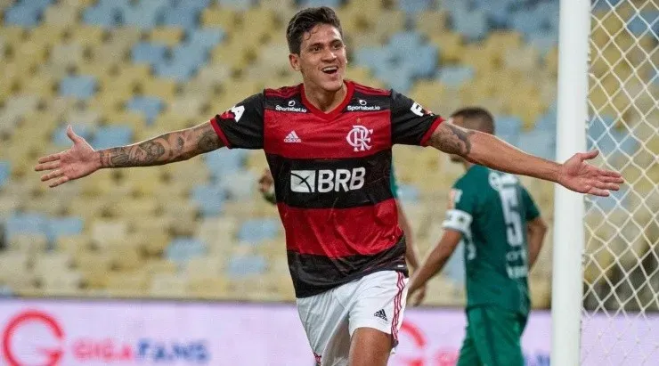Em boa fase, Pedro foi chamado para o lugar de Neymar, lesionado - Foto: Alexandre Vidal/Flamengo.