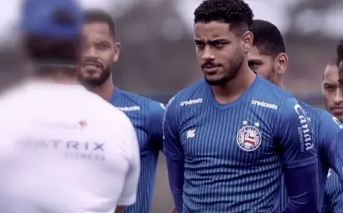 Matheus Bahia renovou com o Tricolor. Foto: Divulgação/Bahia