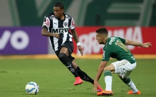 Maicosuel nos tempos de Atlético-MG — Foto: Getty Images