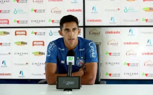 Fessin não está nos planos do Timão. Felipe Oliveira / Divulgação / EC Bahia