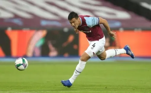 Balbuena brilhou com a camisa do Corinthians — Foto: Getty Images