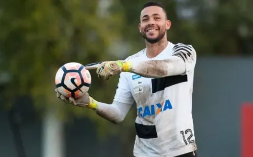Vladimir durante treinamento no Peixe — Foto: Ivan Storti/Santos FC