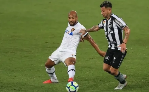 Sport em campo contra o Botafogo pelo Brasileirão. (Foto: Getty Images)