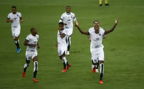 Comemoração de gol do Ceará. Foto: Getty Images