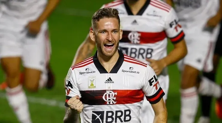 Léo Pereira sempre despertou o interesse de Jorge Jesus – Foto: Getty Imagens