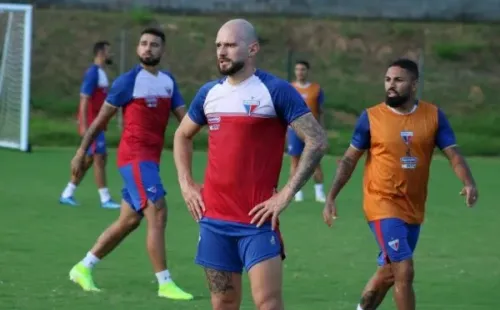 Marlon deve deixar o clube. Dudu Oliveira/Fortaleza EC)