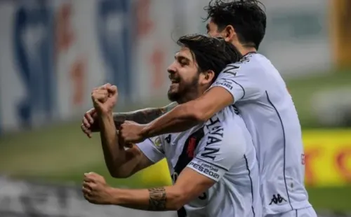 Comemoração de gol do Vasco. Foto: Getty Images