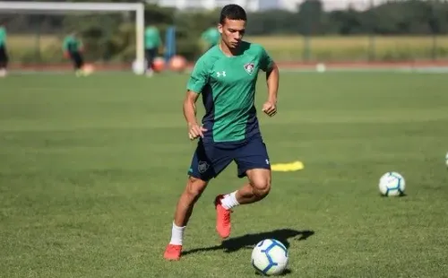 Calegari está nos planos. Lucas Merçon/Fluminense