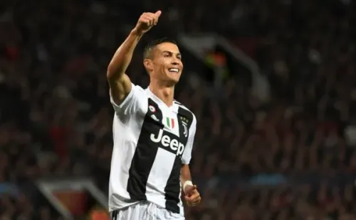 Cristiano Ronaldo em comemoração pela Juventus. Foto: Getty Images