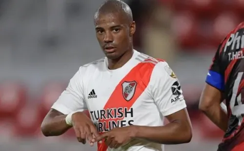 De La Cruz é um dos destaques do River — Foto: Getty Images