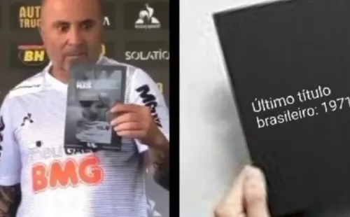 Internautas brincam com o último título brasileiro do Atlético-MG. Foto: Reprodução/Twitter