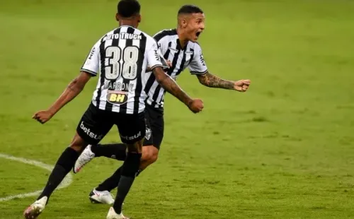 Comemoração de gol do Atlético-MG. Foto: Getty Images