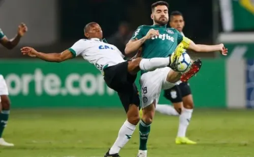 Palmeiras em partida contra o América-MG. Foto: Getty Images