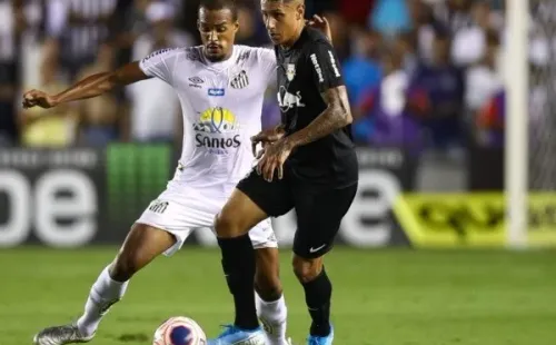Luiz Felipe em ação pelo Santos — Foto: Getty Images