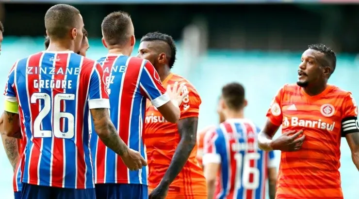 Bahia perdeu para o Internacional e se complicou no Brasileirão. Foto: Felipe Oliveira