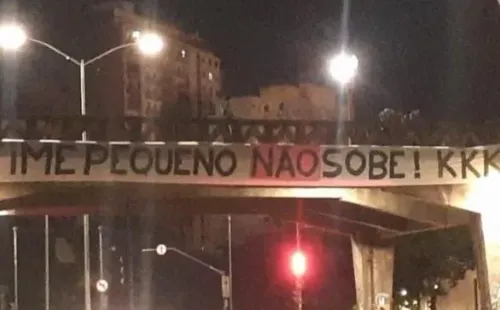 Meme criado pela torcida do Atlético-MG. Foto: Reprodução/Twitter