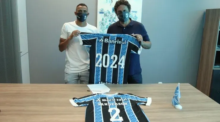 Jovem renovou com o Tricolor até 2024 - Foto: Cristiano Oliveski/Grêmio.