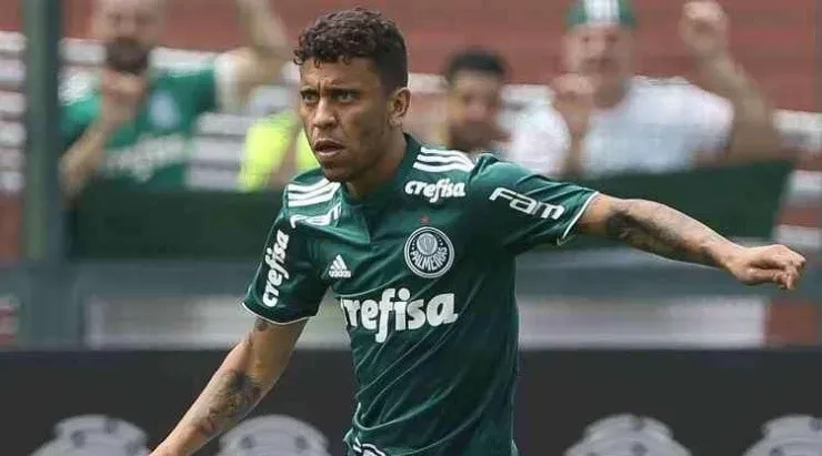 Diário Olé apontou Marcos Rocha como “calcanhar de Aquiles” do Palmeiras. Foto: César Greco/Palmeiras