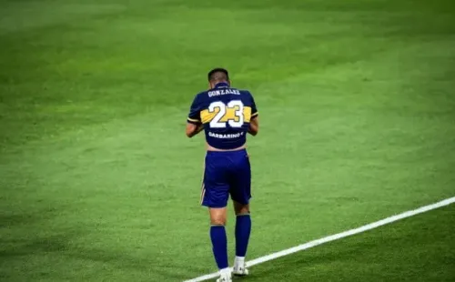 Pulpo González pela Copa Diego Armando Maradona. Foto: Getty Images