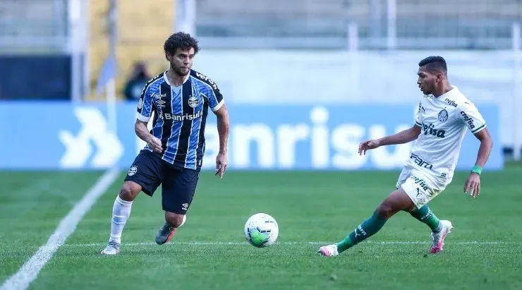 Imortal enfrenta os paulistas pelo Brasileirão e posteriormente pela Copa do Brasil - Foto: Lucas Uebel/Grêmio.