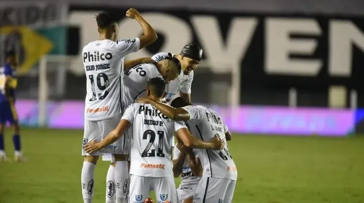 Na Vila: Peixe bateu Boca por 3x0 na semifinal (Foto: Ivan Storti/Santos FC/Divulgação)