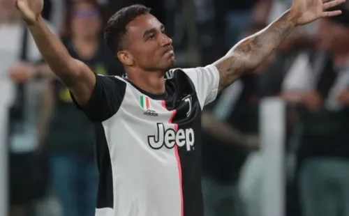 Danilo, campeão da Libertadores pelo Santos em 2011, em jogo pela Juventus. Foto: Getty Images