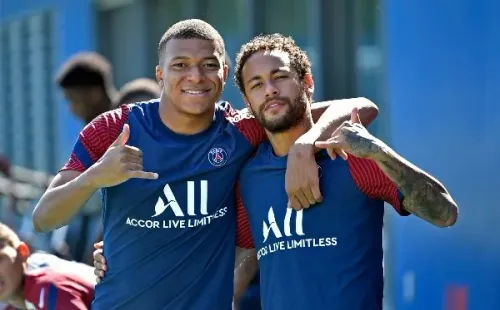 Mbappé e Neymar (Getty Images)