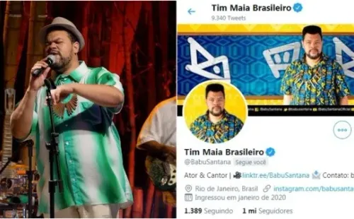 Babu Santana entrou na brincadeira e mudou nome no Twitter - Foto: Reprodução/Twitter