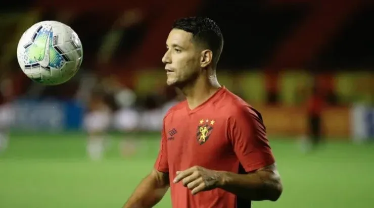Thiago Neves em ação pelo Sport. Foto: Divulgação Sport