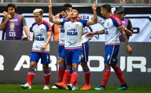 Bahia sofre com o fantasma do rebaixamento (crédito: getty images)