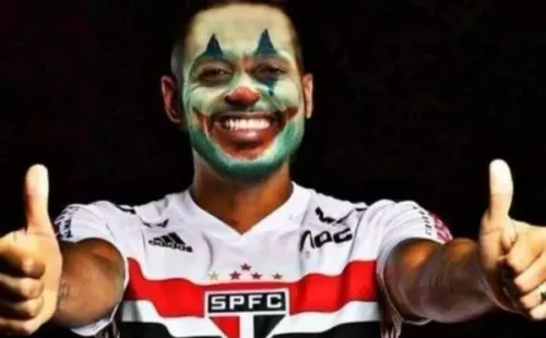 Meme publicado por torcedor são-paulino. Foto: Reprodução/Twitter