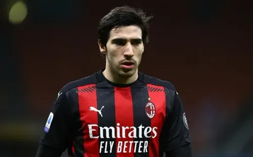 Sandro Tonali: Uma das maiores promessas do futebol europeu está devendo no Milan (Foto: Getty Images)