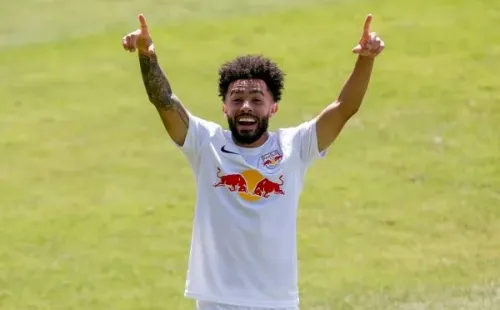 Comemoração de gol de Claudinho, do RB Bragantino, pelo Brasileirão. Foto: Getty Images