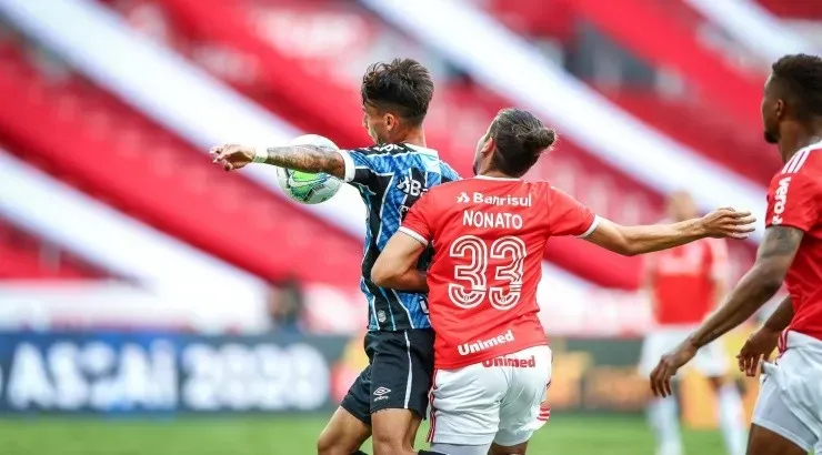 Inter venceu o último clássico de virada - Foto: Lucas Uebel/Grêmio.