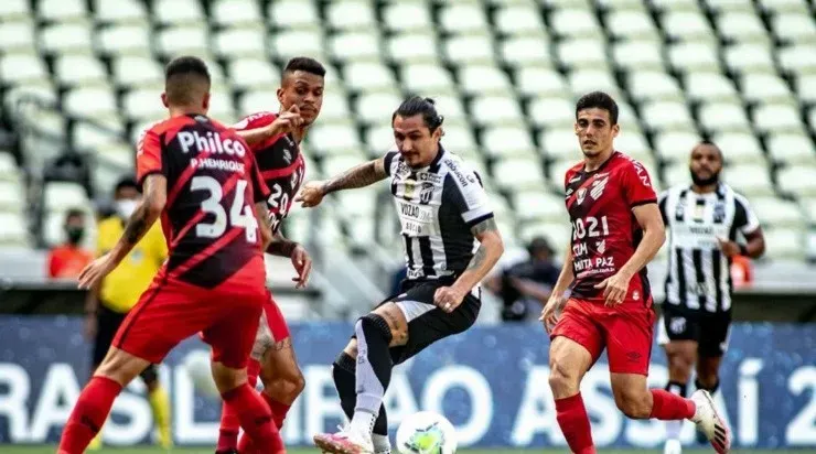 Ceará foi derrotado por 2 a 0 para o Athletico Paranaense. Foto: Divulgação
