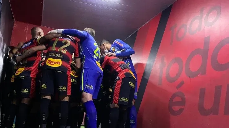 Sport perdeu por 3 a 0 para o Flamengo. Foto: Divulgação